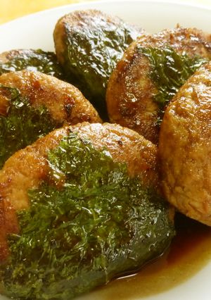 オタネ(高麗)人参入り青じそ巻きバーグ-レシピのメイン写真