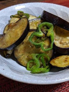 茄子とピーマンのさっぱりポン酢炒め-レシピのメイン写真