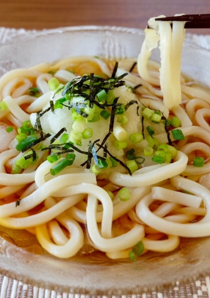皮ごと大根おろし♪さっぱり冷やしうどん-レシピのメイン写真