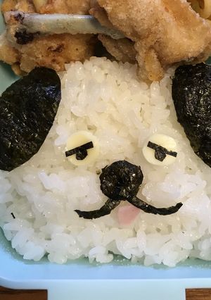 スヌーピーオラフ弁当-レシピのメイン写真