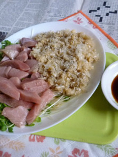 じゃこおろしでミナミマグロの山かけ風-レシピのメイン写真