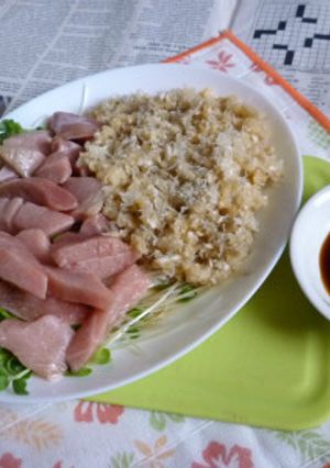 じゃこおろしでミナミマグロの山かけ風-レシピのメイン写真