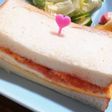 時短 玉子とベーコンのサンドイッチ