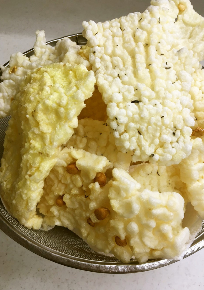★芯まで柔らかい かき餅の揚げ方-レシピのメイン写真