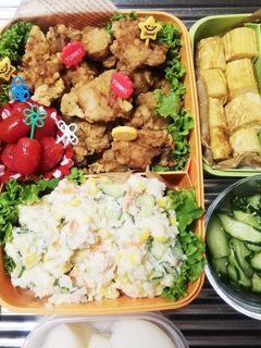 運動会お弁当 2019 9/28-レシピのメイン写真