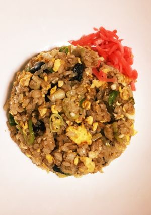 深夜のオートパイロットにんにく炒飯-レシピのメイン写真
