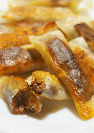 シュウマイの皮でチョコレート菓子♪-レシピのメイン写真