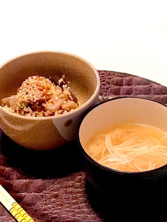 ダイエット用☆具沢山玄米炊き込みご飯-レシピのメイン写真