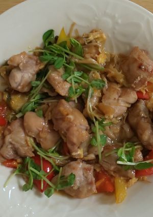 鳥のてりたま焼き-レシピのメイン写真