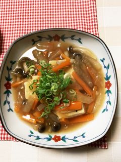 豆腐の野菜餡かけ-レシピのメイン写真