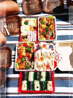 保育園運動会弁当(2019年9月)-レシピのメイン写真