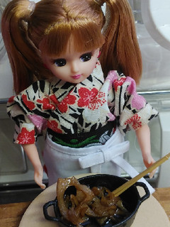 リカちゃん♡れんこんの甘辛煮ꕤ*.-レシピのメイン写真