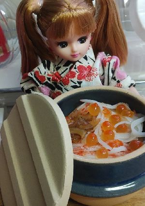 リカちゃん♡れんこんとカニカマꕤ釜飯風-レシピのメイン写真