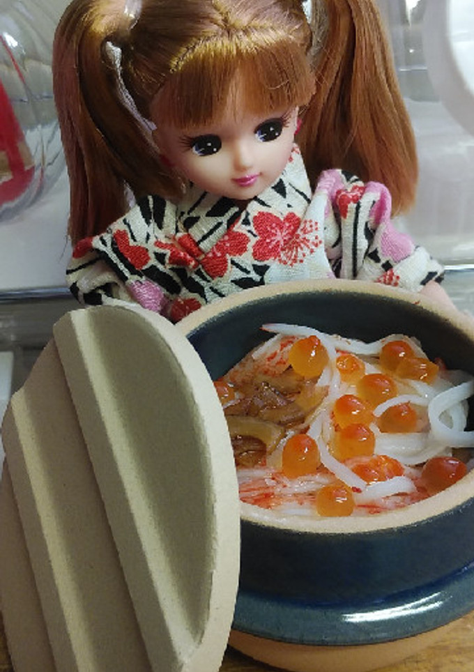 リカちゃん♡れんこんとカニカマꕤ釜飯風-レシピのメイン写真