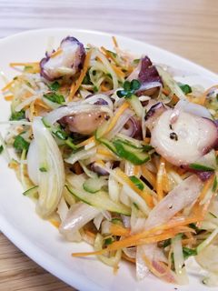 さっぱり⭐タコと香味野菜のマリネサラダ-レシピのメイン写真