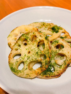 蓮根のり塩焼き-レシピのメイン写真