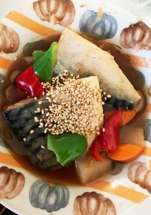 全てレンジ鯖と根菜の土佐煮風-レシピのメイン写真
