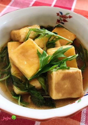 高野豆腐の揚げ煮-レシピのメイン写真