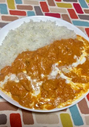 超簡単☆お家で簡単！バターチキンカレー-レシピのメイン写真