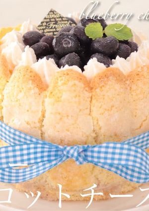 シャルロットチーズケーキ-レシピのメイン写真