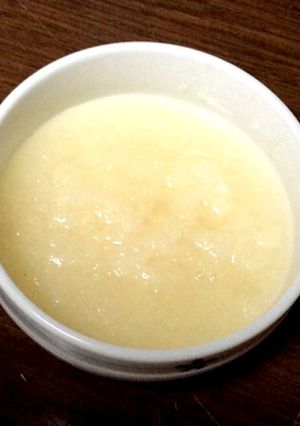 風邪をひいたときに…すり梨-レシピのメイン写真