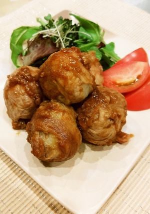低カロリー！里芋と豚肉のコロコロ照り焼き-レシピのメイン写真