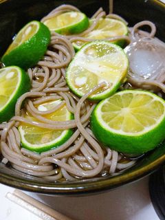 すだち蕎麦-レシピのメイン写真