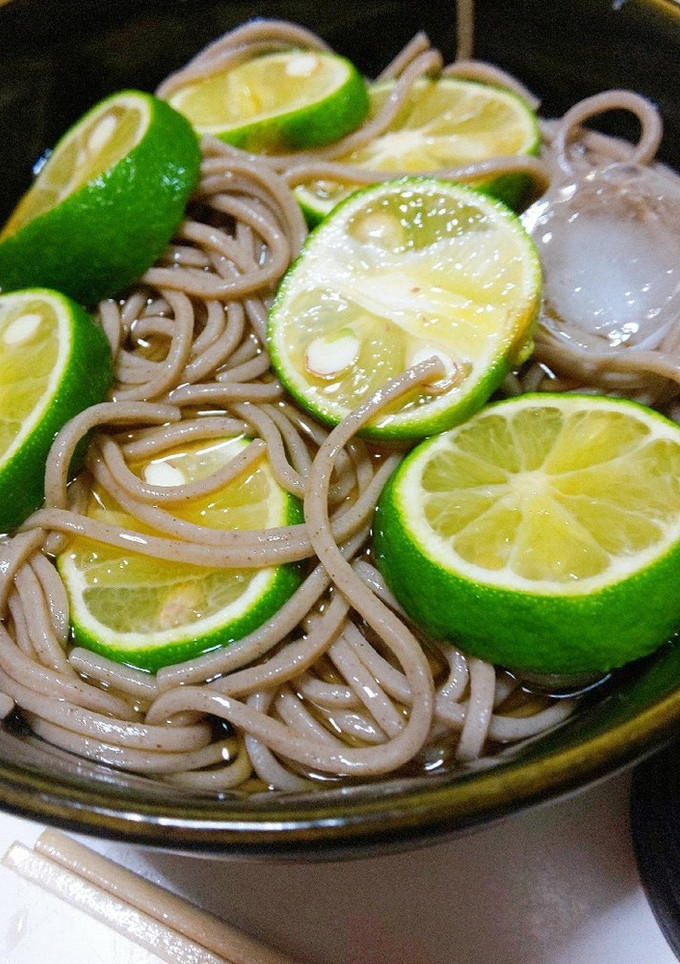 すだち蕎麦-レシピのメイン写真