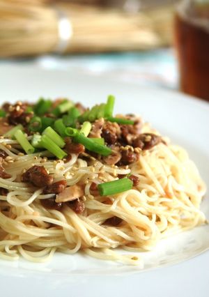 ooo素麺納豆ooo-レシピのメイン写真