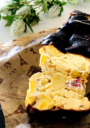 まるでおいもなバスクチーズケーキ-レシピのメイン写真