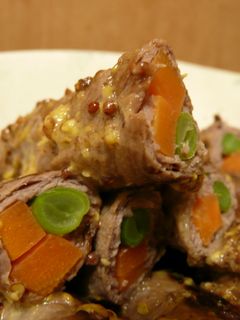 牛肉巻き 粒マスタード&マヨネーズ-レシピのメイン写真
