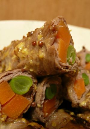 牛肉巻き 粒マスタード&マヨネーズ-レシピのメイン写真