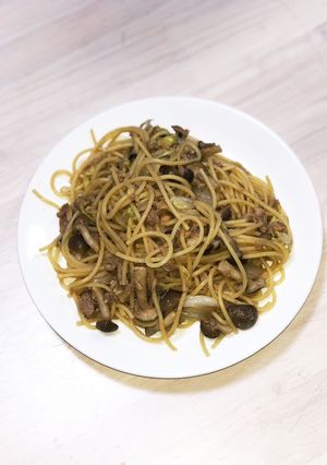白菜とキノコの和風パスタ☆-レシピのメイン写真