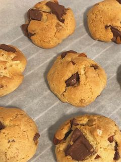 HMで簡単!柔らかチョコナッツクッキー-レシピのメイン写真