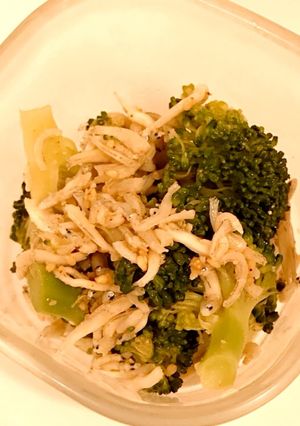 ブロッコリーとしらすの和え物-レシピのメイン写真