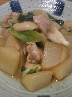 鶏ねぎ大根のてり煮-レシピのメイン写真