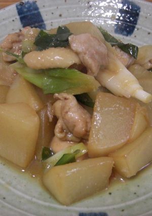 鶏ねぎ大根のてり煮-レシピのメイン写真