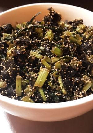 小松菜明太ふりかけ-レシピのメイン写真