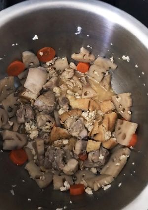 ホットクック 厚揚げは粉々になった煮物-レシピのメイン写真