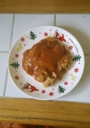 簡単煮込みハンバーグ-レシピのメイン写真