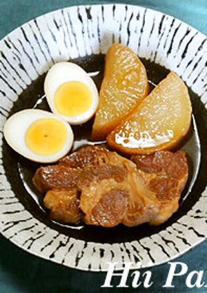 炊飯器におまかせ！豚角煮大根-レシピのメイン写真