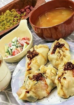 ウイグル料理!ペテルマンタ蒸し餃子♪肉餡-レシピのメイン写真
