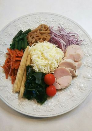 とりハム 8種サラダ-レシピのメイン写真