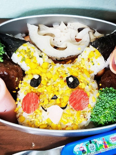 運動会!ポケモンGO好きにピカチュウ弁当-レシピのメイン写真