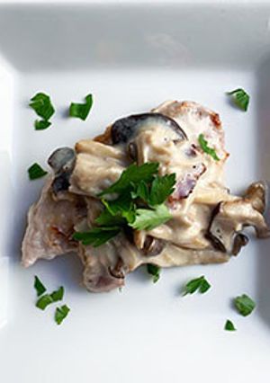 豚肉の茸ソース-レシピのメイン写真