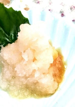 新しい大根おろしの水切りの仕方-レシピのメイン写真