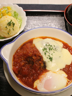 再現!松屋のうまトマチーズハンバーグ♪-レシピのメイン写真