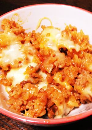 余った炊き込みご飯 de ラザニア-レシピのメイン写真
