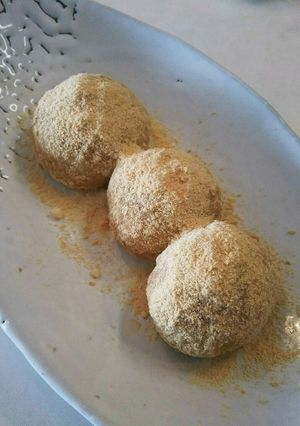 簡単！レンジ おはぎ きな粉-レシピのメイン写真