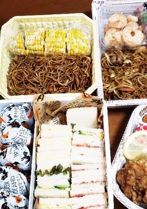 2019.09幼稚園年長運動会お弁当-レシピのメイン写真